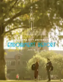 2015-16 OCU Endowment Report