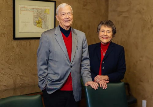 Founders Ray and Pat Potts
