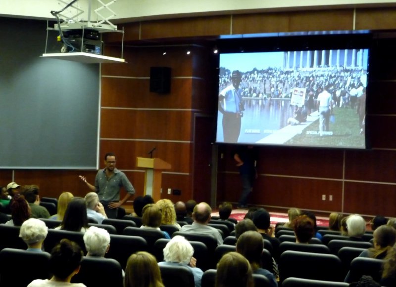 James Cooper leads discussion of Baldwin film 2
