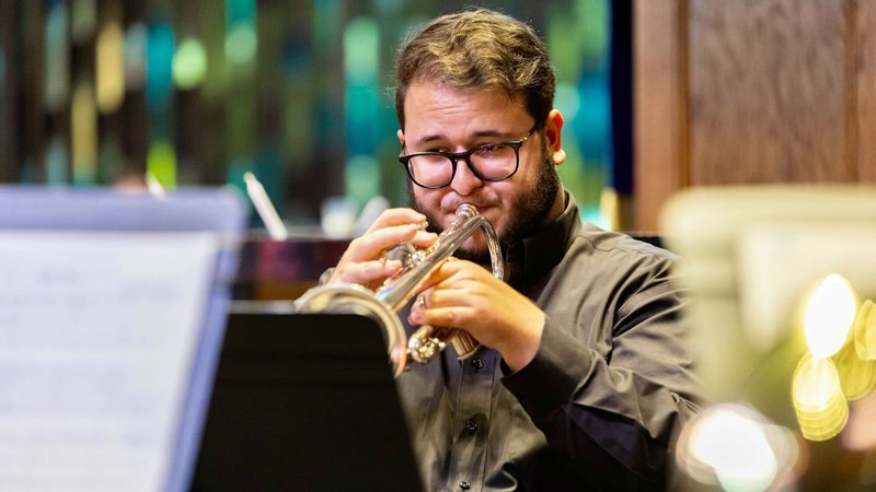 Blackwelder Quintet Performing in Bishop W. Angie Smith Chapel