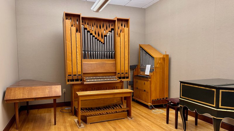 Historical Instruments - Organ, Portative Organ, Harpsichord, Pianoforte