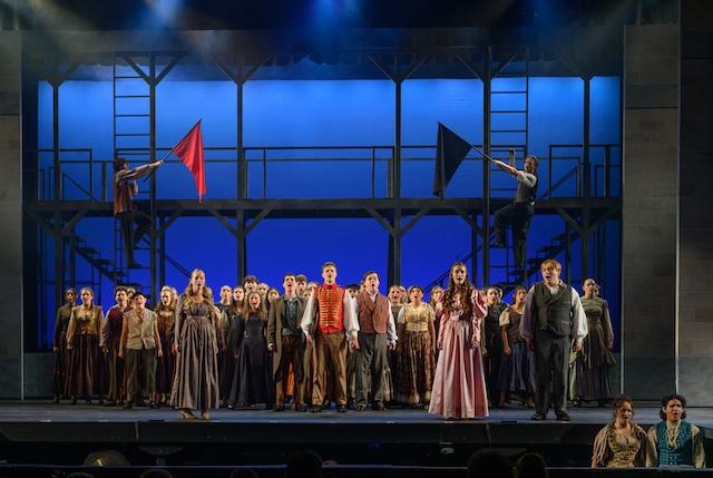 Summer 2025 Production of Les Miserables. Photo by Performing Arts Photography.