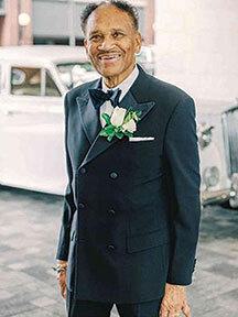 Man smiling at camera